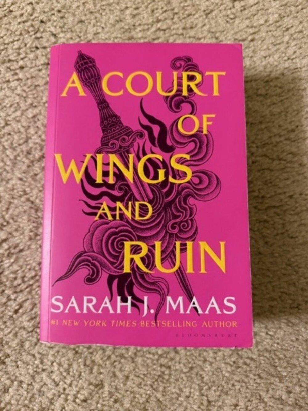 A Court of Wings and Ruin by Sarah J. Maas ACOTAR 3 Paperback